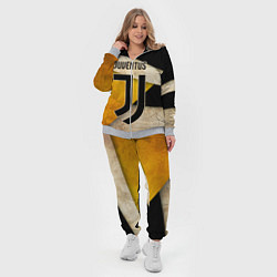 Женский 3D-костюм FC Juventus: Old Style, цвет: 3D-меланж — фото 2