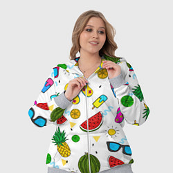 Женский 3D-костюм Летний стиль, цвет: 3D-меланж — фото 2
