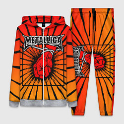 Женский 3D-костюм Metallica Fist, цвет: 3D-меланж