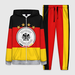 Женский 3D-костюм Немецкий футбол, цвет: 3D-меланж