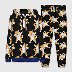 Женский 3D-костюм Foxes Dab, цвет: 3D-синий