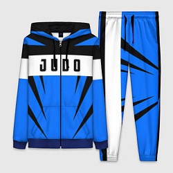 Женский 3D-костюм Judo Fighter, цвет: 3D-синий