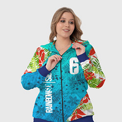 Женский 3D-костюм Rainbow Six: Sunsplash Pack, цвет: 3D-синий — фото 2