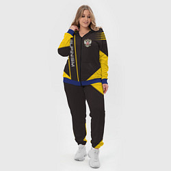 Женский 3D-костюм Alpinism: Yellow Russia, цвет: 3D-синий — фото 2