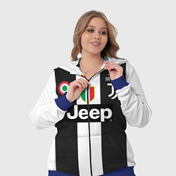 Женский 3D-костюм FC Juventus 18-19, цвет: 3D-синий — фото 2