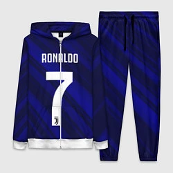 Женский 3D-костюм Ronaldo 7: Blue Sport, цвет: 3D-белый