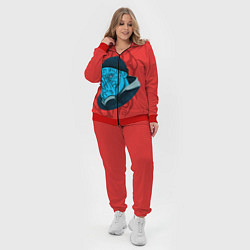 Женский 3D-костюм Jeembo Grime, цвет: 3D-красный — фото 2