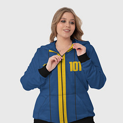 Женский 3D-костюм Fallout: Vault 101, цвет: 3D-черный — фото 2