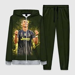 Женский 3D-костюм Ronaldo: Juve Sport, цвет: 3D-меланж