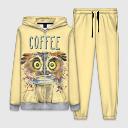 Женский костюм Owls like coffee