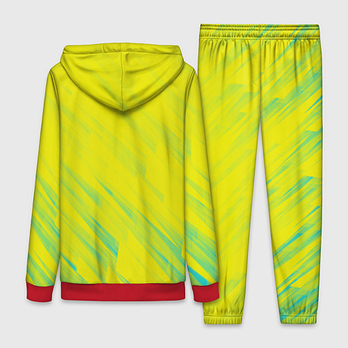 Женский костюм Cyberpunk 2077: Yellow / 3D-Красный – фото 2