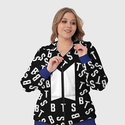 Женский 3D-костюм BTS: Black Style, цвет: 3D-синий — фото 2