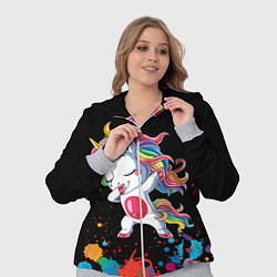 Женский 3D-костюм Малыш-единорог, цвет: 3D-меланж — фото 2