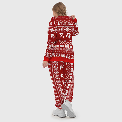 Женский костюм Winter TES / 3D-Красный – фото 5