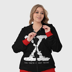 Женский 3D-костюм The Truth Is Out There, цвет: 3D-красный — фото 2