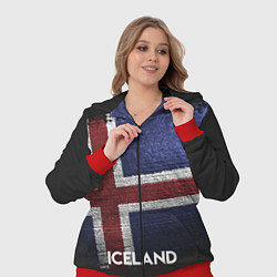 Женский 3D-костюм Iceland Style, цвет: 3D-красный — фото 2