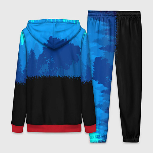 Женский костюм RDR 2: Blue Style / 3D-Красный – фото 2