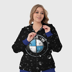 Женский 3D-костюм BMW под Дождём, цвет: 3D-синий — фото 2