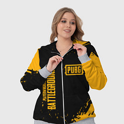 Женский 3D-костюм PUBG: Black Fashion, цвет: 3D-меланж — фото 2