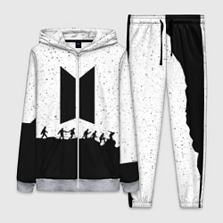 Женский 3D-костюм BTS: Black Stars, цвет: 3D-меланж
