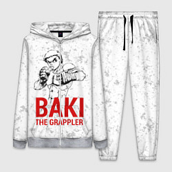 Женский 3D-костюм Baki the Grappler, цвет: 3D-меланж
