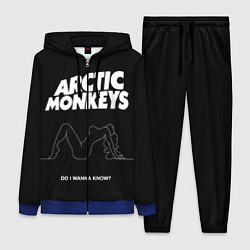 Женский 3D-костюм Arctic Monkeys: Do i wanna know?, цвет: 3D-синий