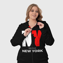 Женский 3D-костюм New York City, цвет: 3D-черный — фото 2