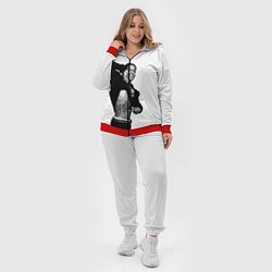 Женский 3D-костюм ASAP Rocky: White Fashion, цвет: 3D-красный — фото 2