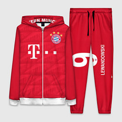 Женский 3D-костюм FC Bayern: Lewandowski Home 19-20, цвет: 3D-белый