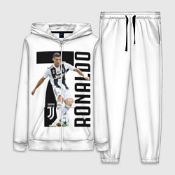 Женский 3D-костюм Ronaldo the best, цвет: 3D-белый