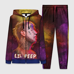 Женский 3D-костюм Lil Peep ART, цвет: 3D-синий