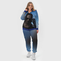 Женский 3D-костюм Киану Ривз, цвет: 3D-синий — фото 2