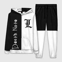 Женский 3D-костюм Death Note 2, цвет: 3D-белый