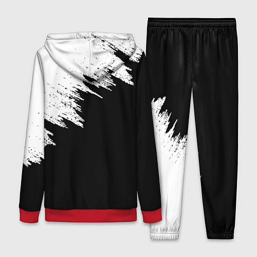 Женский костюм ЧЁРНЫЙ КЛЕВЕР / 3D-Красный – фото 2