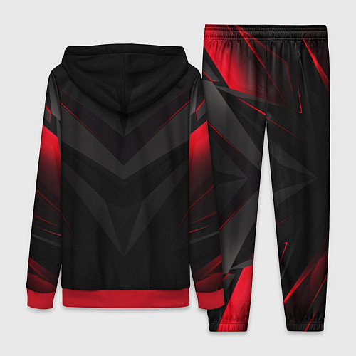 Женский костюм CYBERPUNK 2077 / 3D-Красный – фото 2