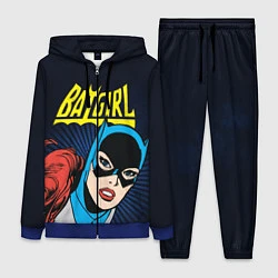 Женский 3D-костюм Batgirl, цвет: 3D-синий