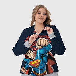 Женский 3D-костюм Superman, цвет: 3D-меланж — фото 2