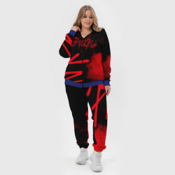 Женский 3D-костюм Stray Kids, цвет: 3D-синий — фото 2