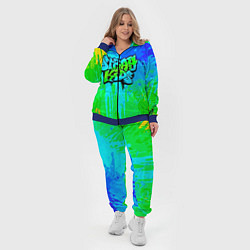 Женский 3D-костюм Stray Kids, цвет: 3D-синий — фото 2