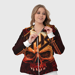 Женский 3D-костюм Ария, цвет: 3D-белый — фото 2