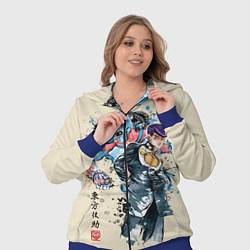 Женский 3D-костюм Приключения ДжоДжо, цвет: 3D-синий — фото 2