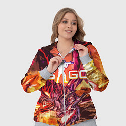 Женский 3D-костюм CS GO, цвет: 3D-меланж — фото 2