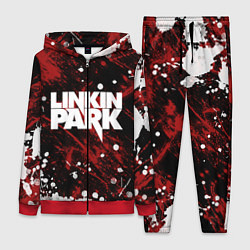 Женский 3D-костюм Linkin Park, цвет: 3D-красный