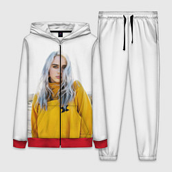 Женский 3D-костюм BILLIE EILISH, цвет: 3D-красный