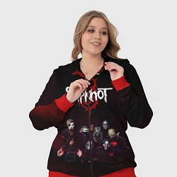 Женский 3D-костюм Slipknot, цвет: 3D-красный — фото 2