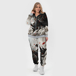 Женский 3D-костюм Ghost of Tsushima, цвет: 3D-меланж — фото 2