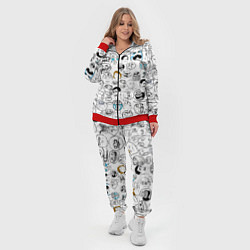 Женский 3D-костюм МЕМЫ, цвет: 3D-красный — фото 2