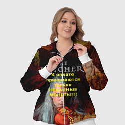 Женский 3D-костюм Ведьмаку заплатите, цвет: 3D-белый — фото 2