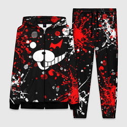 Женский 3D-костюм MONOKUMA, цвет: 3D-черный