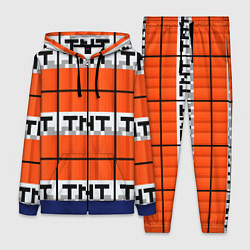 Женский 3D-костюм Minecraft-Динамит, цвет: 3D-синий